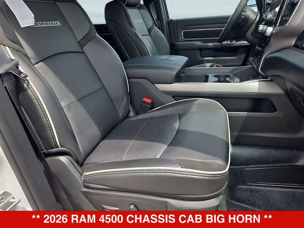 New 2026 RAM 4500 4x4 Crew Cab DRW w/ Laramie Trim Package image 23
