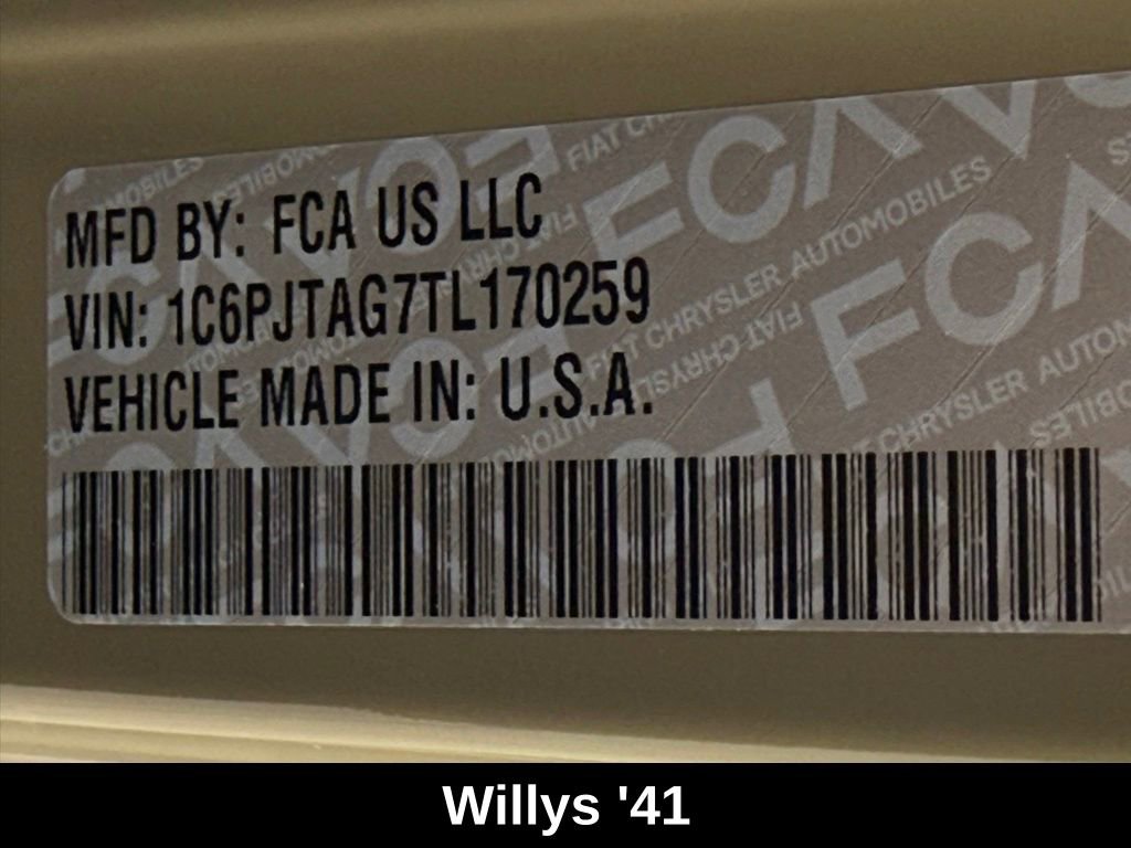 New 2026 Jeep Gladiator Willys AWD/4WD image 39