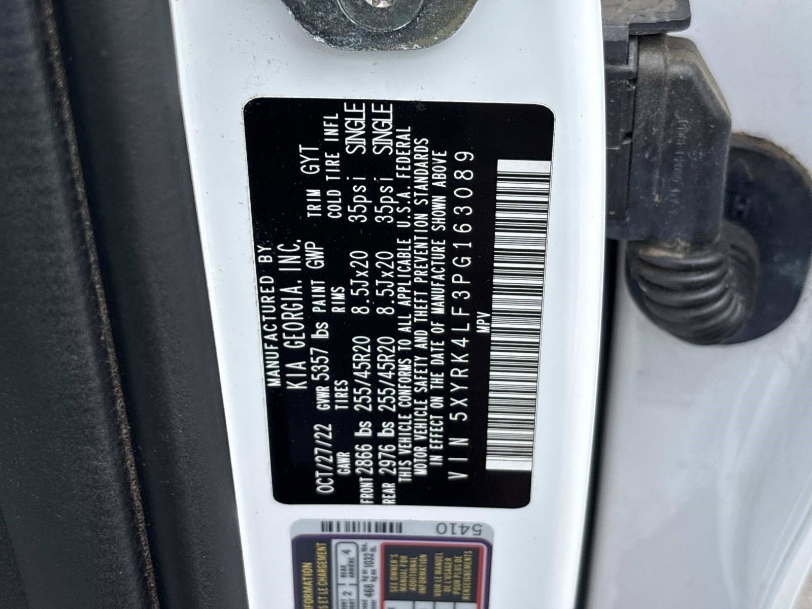 Used 2023 Kia Sorento SX FWD image 22