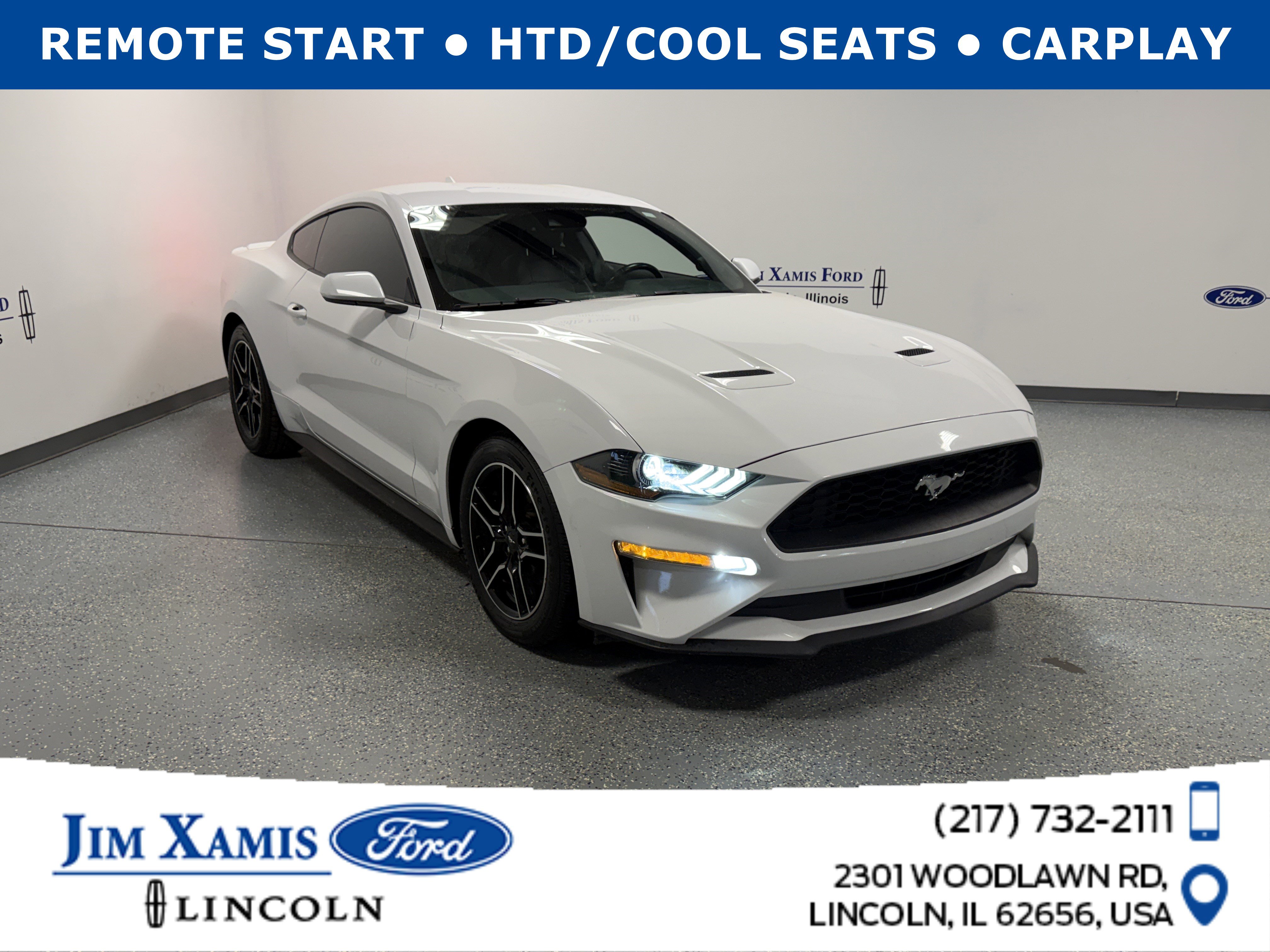 Used 2021 Ford Mustang Premium RWD image 1