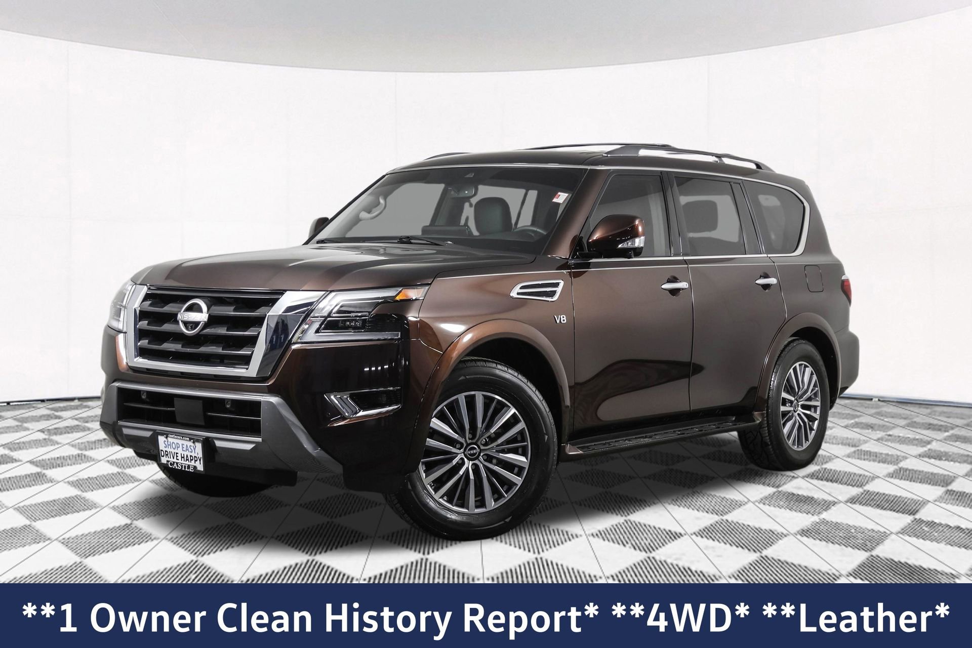 Used 2021 Nissan Armada SL w/ Captain's Chairs Package AWD/4WD image 2