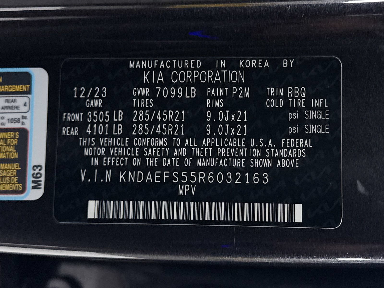 Used 2024 Kia EV9 GT-Line AWD/4WD image 43