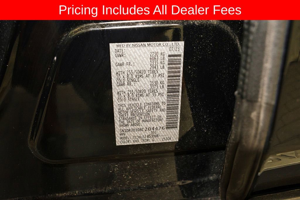 Certified 2024 Nissan Pathfinder Platinum w/ Cargo Package AWD/4WD image 24
