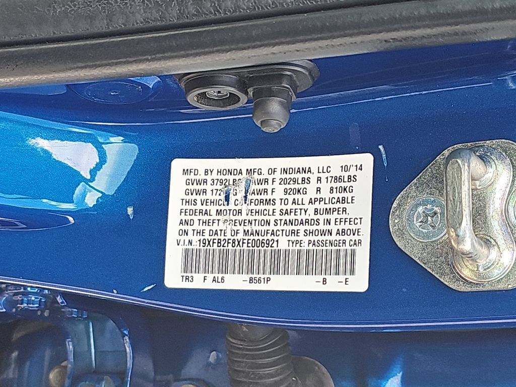 Used 2015 Honda Civic EX image 37