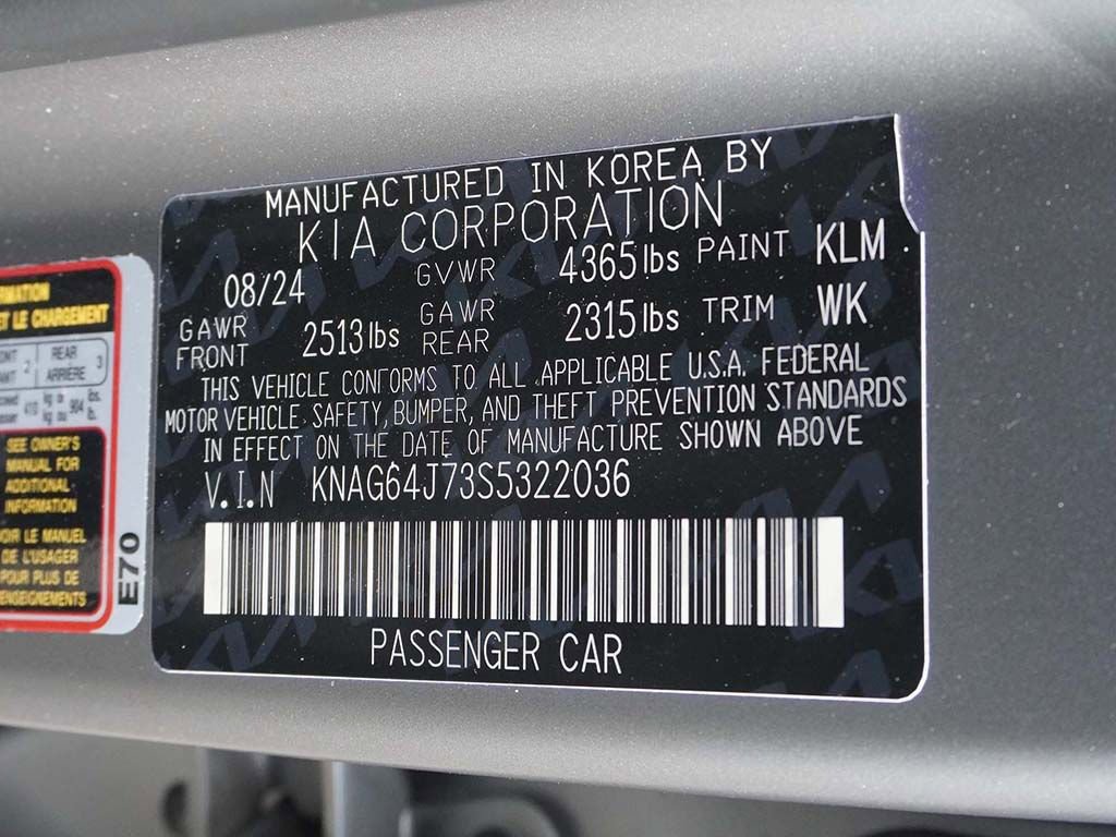 Used 2025 Kia K5 GT-Line w/ GT-Line Premium Package FWD image 51