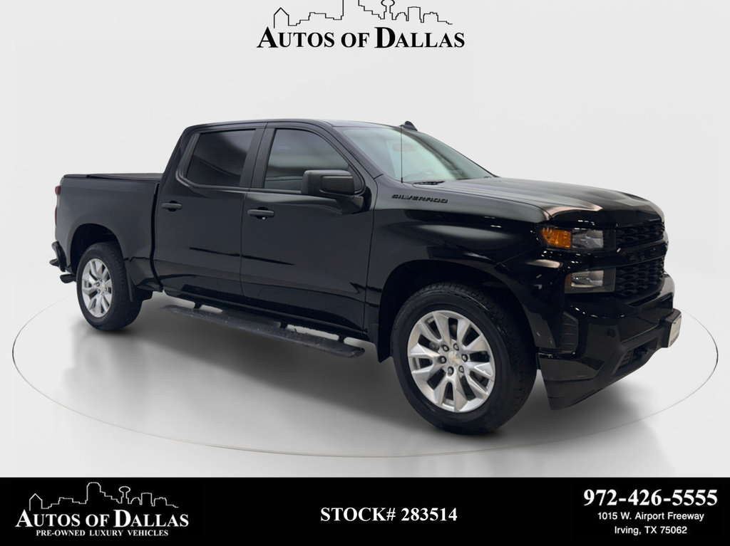 Used 2021 Chevrolet Silverado 1500 Custom w/ LPO, Dark Essentials Package RWD image 1