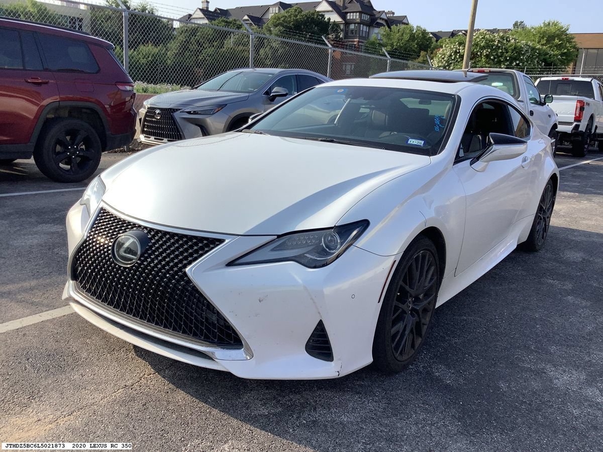 Used 2020 Lexus RC 350 w/ Premium Package RWD image 4