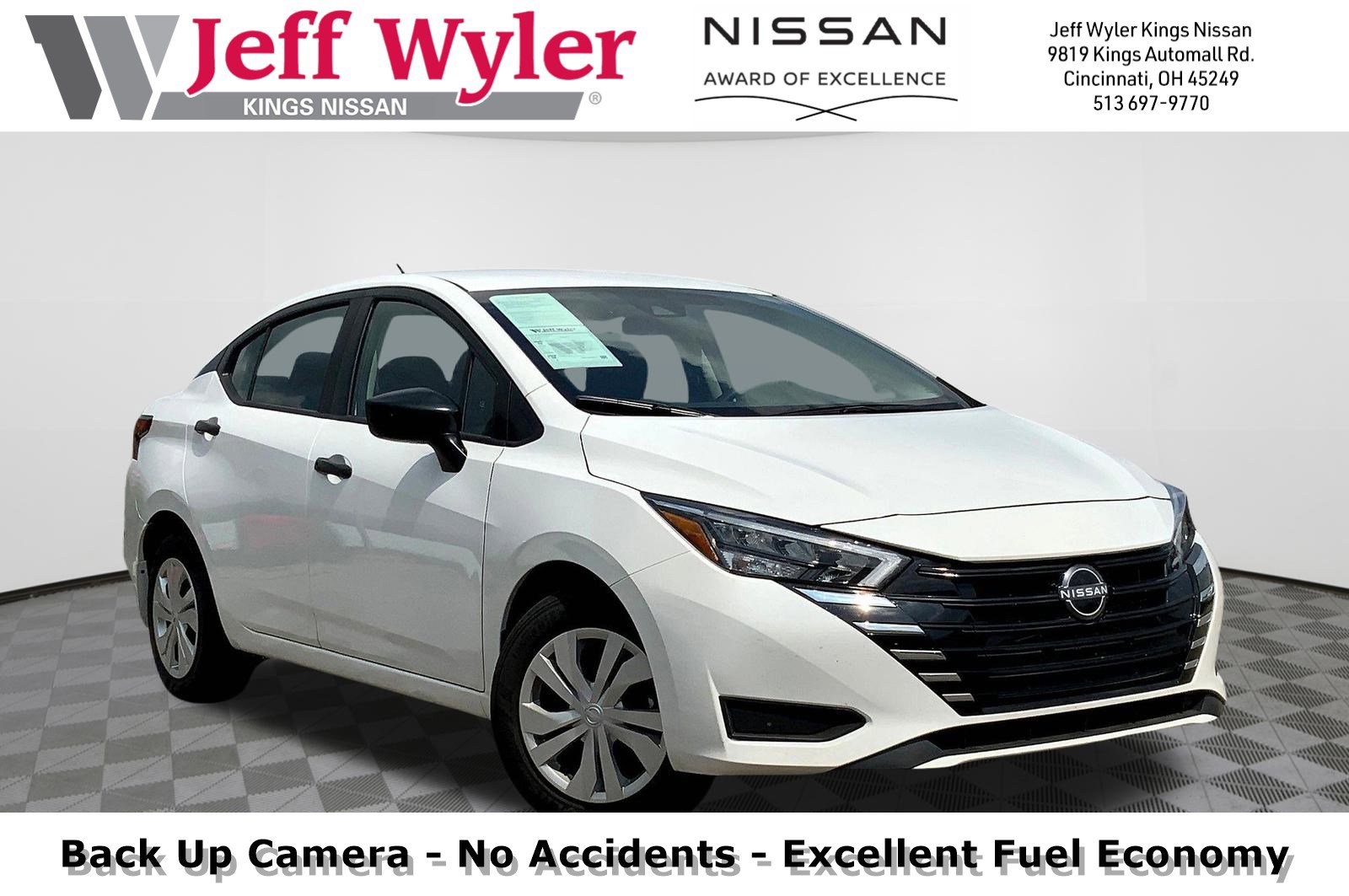 Certified 2025 Nissan Versa S w/ Trunk Package