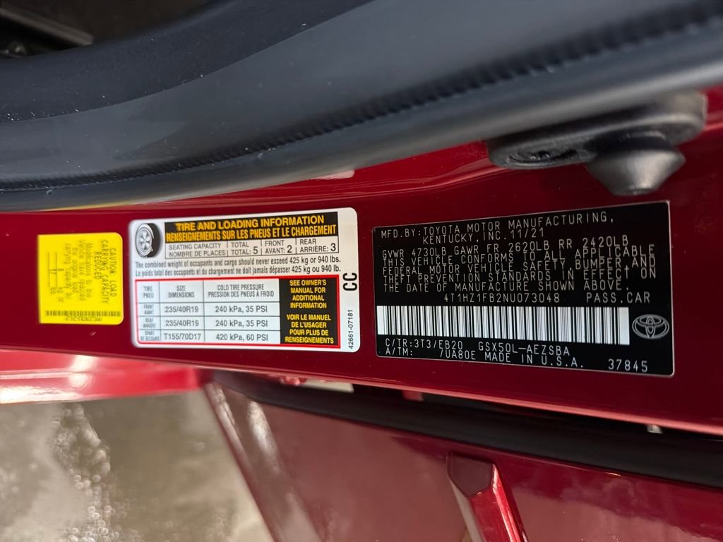 Used 2022 Toyota Avalon Touring image 29