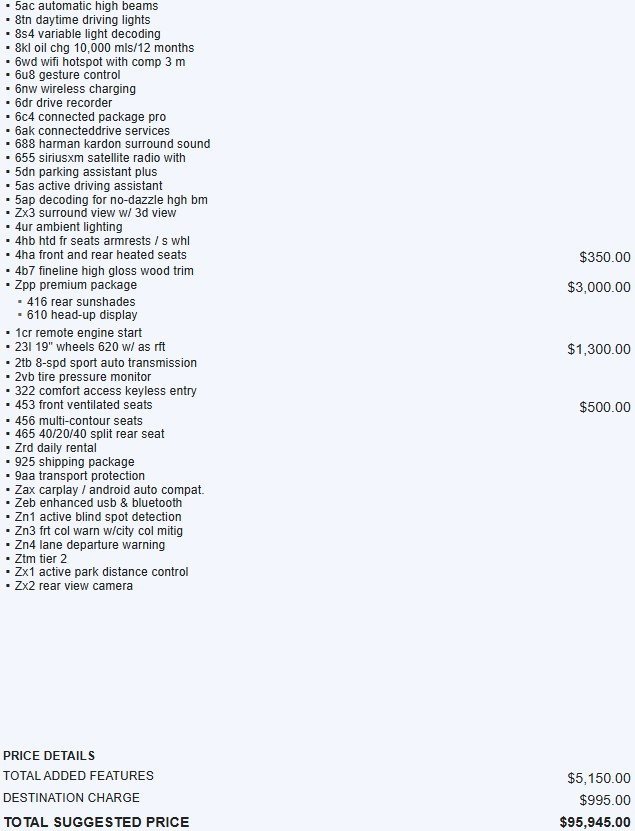 Used 2022 BMW 740i xDrive w/ Premium Package image 2