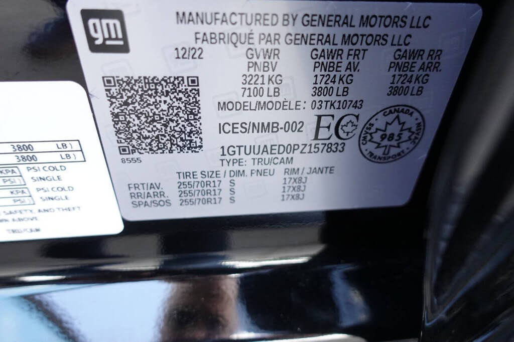 Used 2023 GMC Sierra 1500 Pro w/ Pro Value Package AWD/4WD image 17