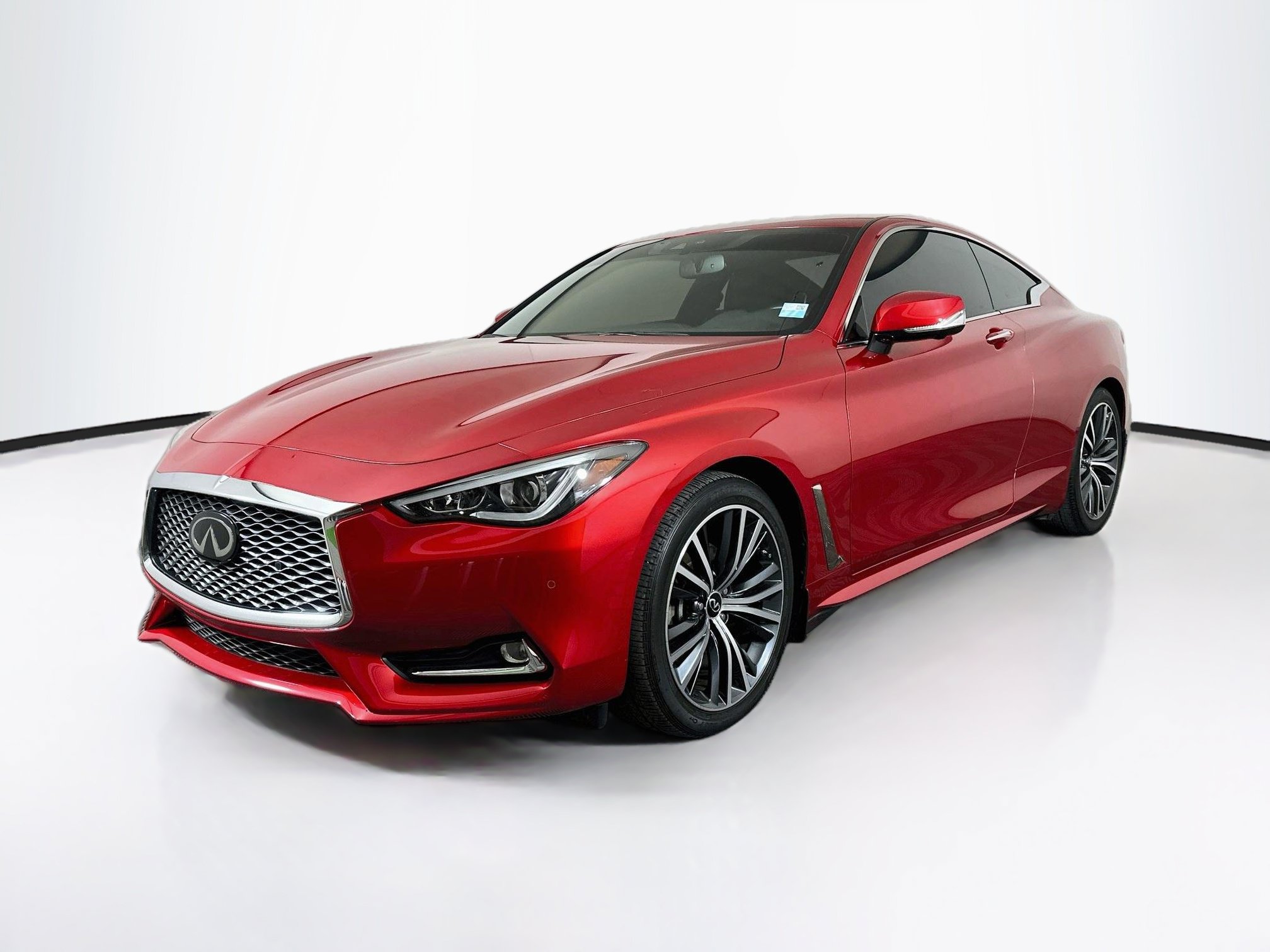 Used 2021 INFINITI Q60 3.0t Luxe w/ Cargo Package AWD/4WD image 3