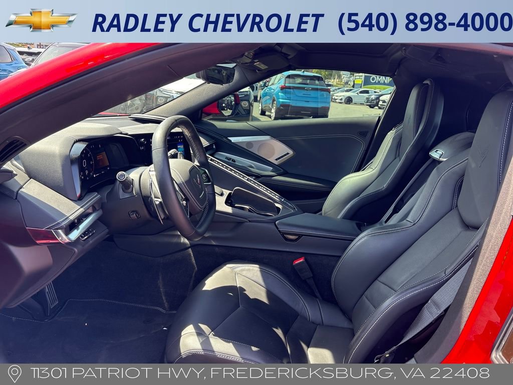 Certified 2025 Chevrolet Corvette Stingray Preferred Cpe w/ Battery Protection Package RWD image 3