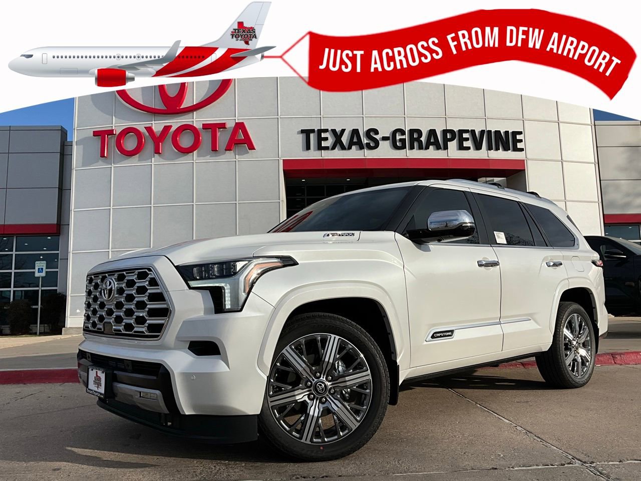 New 2026 Toyota Sequoia Capstone image 1