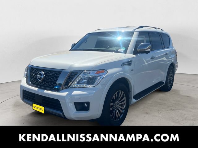 Used 2019 Nissan Armada Platinum w/ Captain's Chairs Package AWD/4WD image 1