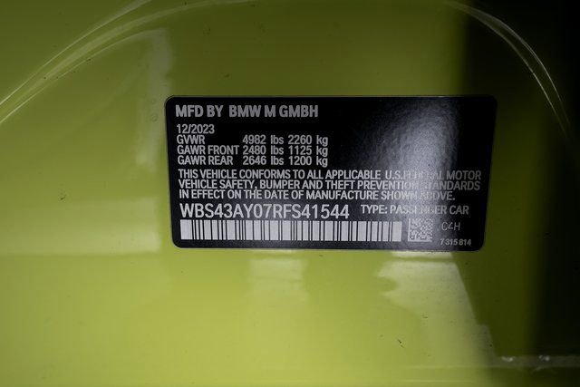 Used 2024 BMW M3 Competition w/ Executive Package image 60
