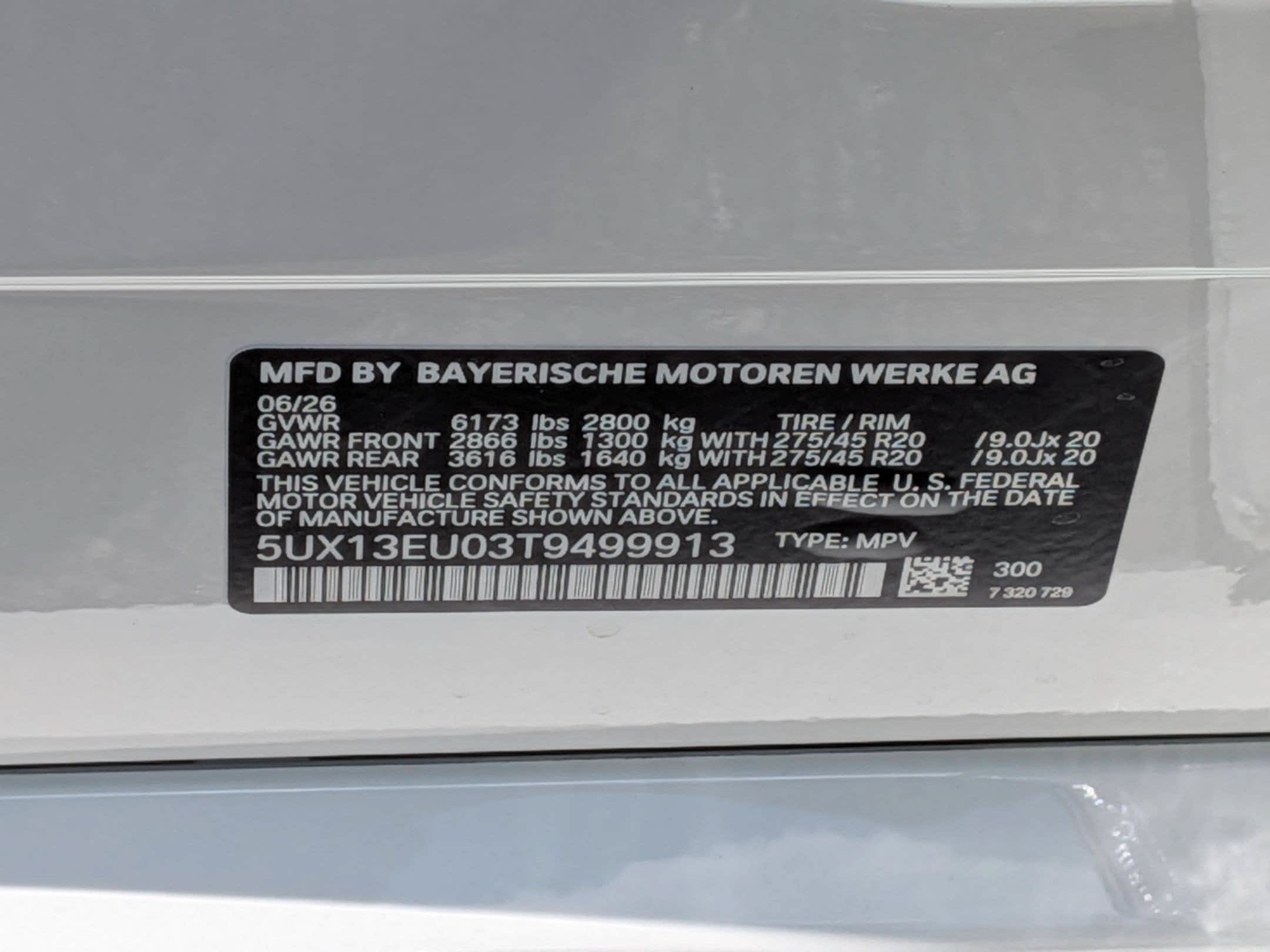 New 2026 BMW X5 sDrive40i w/ M Sport Package RWD image 40