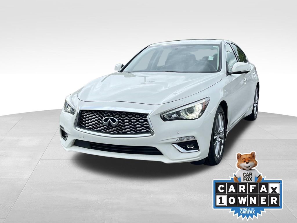 Used 2022 INFINITI Q50 Luxe w/ Cargo Package image 8
