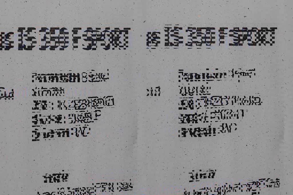 Used 2023 Lexus IS 350 F Sport w/ Navigation Package image 30