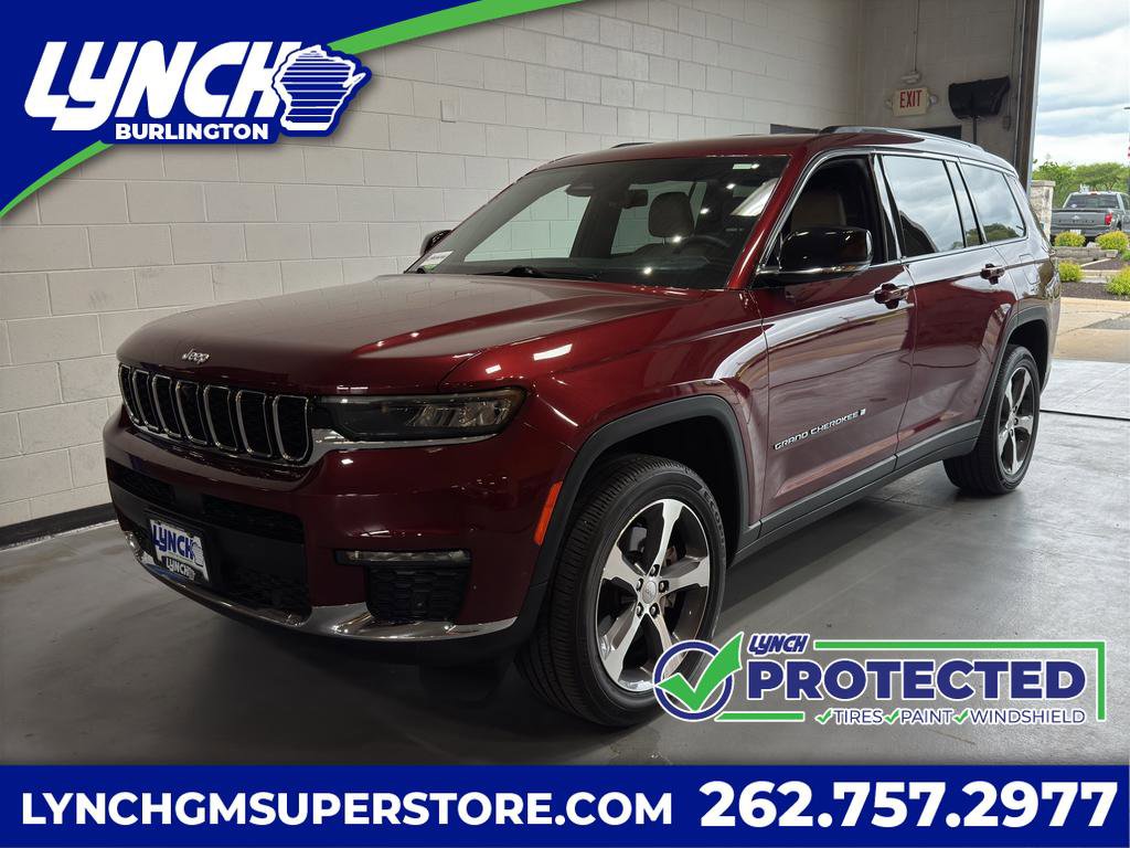 Used 2023 Jeep Grand Cherokee L Limited w/ Luxury Tech Group II AWD/4WD video 1