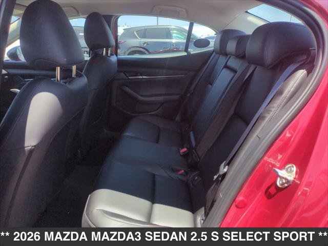 New 2026 MAZDA MAZDA3 s Sport FWD image 12