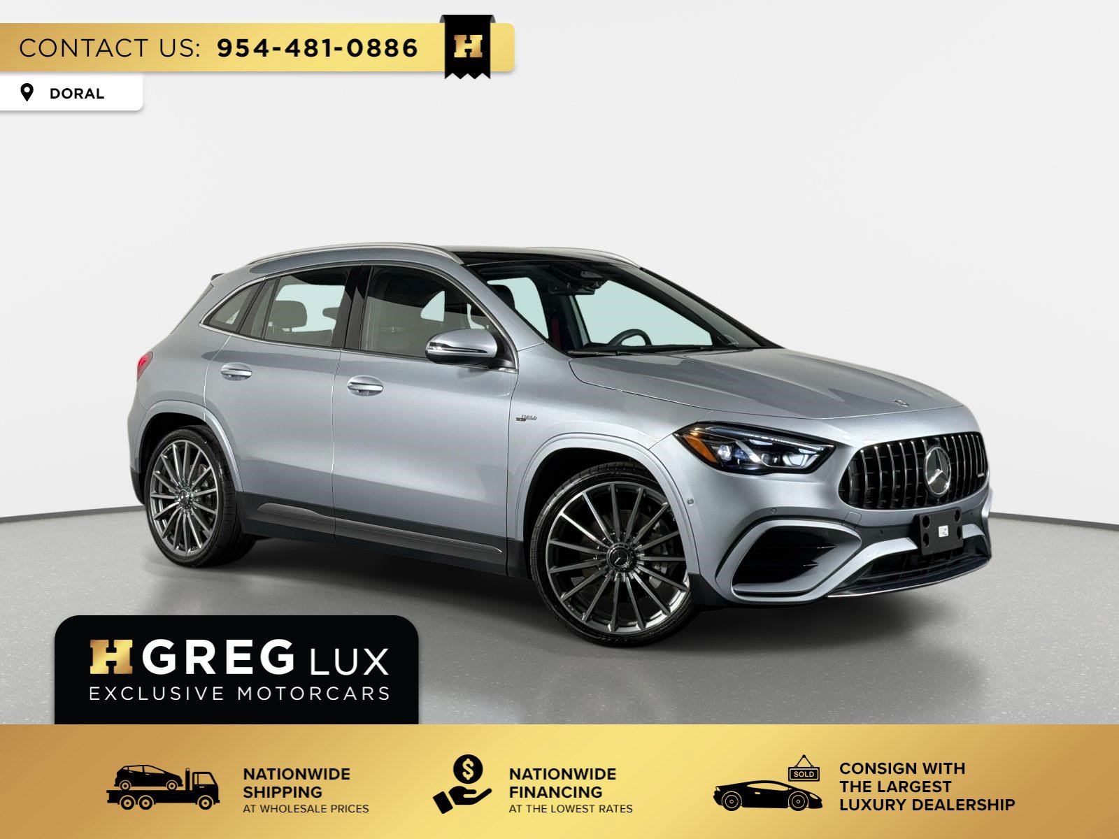 Used 2024 Mercedes-Benz GLA 35 AMG 4MATIC w/ Exclusive Package image 1
