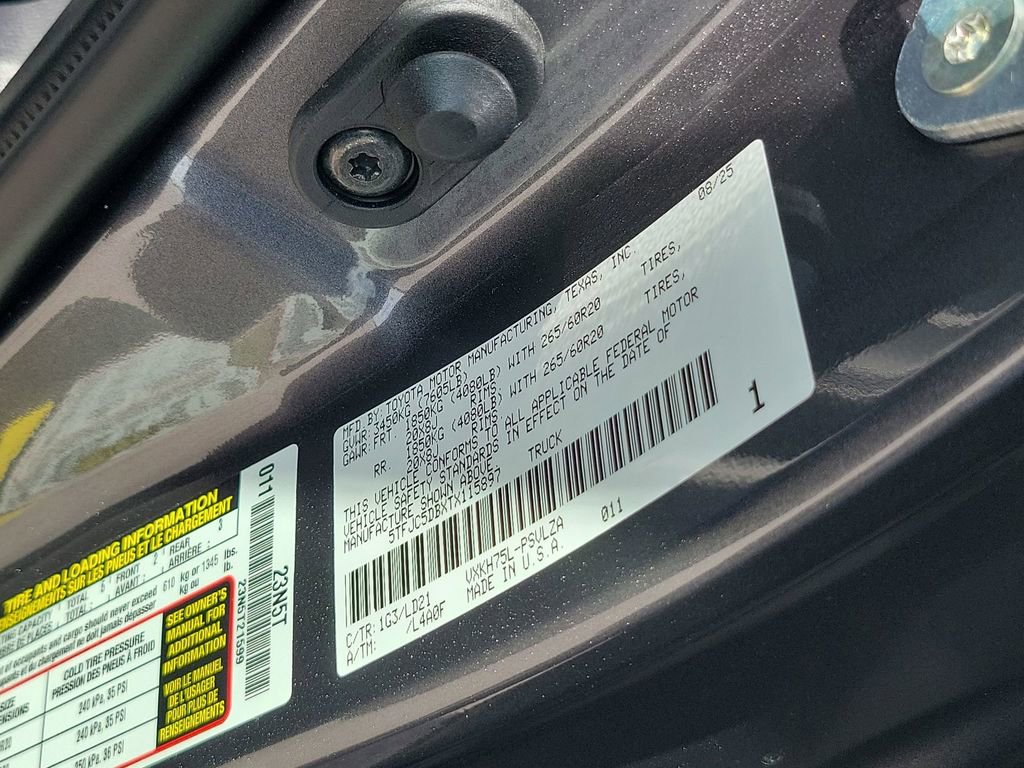 New 2026 Toyota Tundra Limited image 50