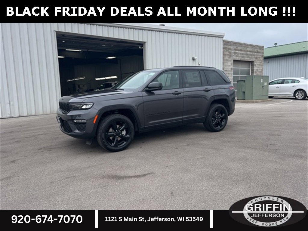 New 2025 Jeep Grand Cherokee Limited w/ Black Appearance Package