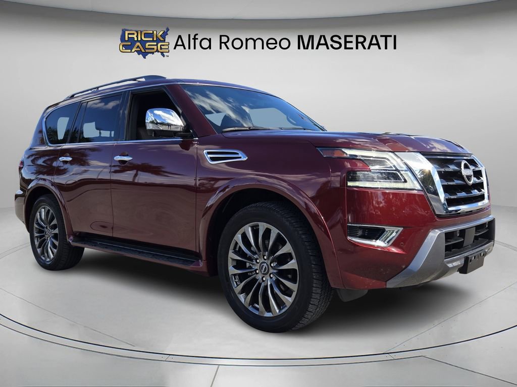 Used 2024 Nissan Armada Platinum w/ Captain's Chairs Package image 8
