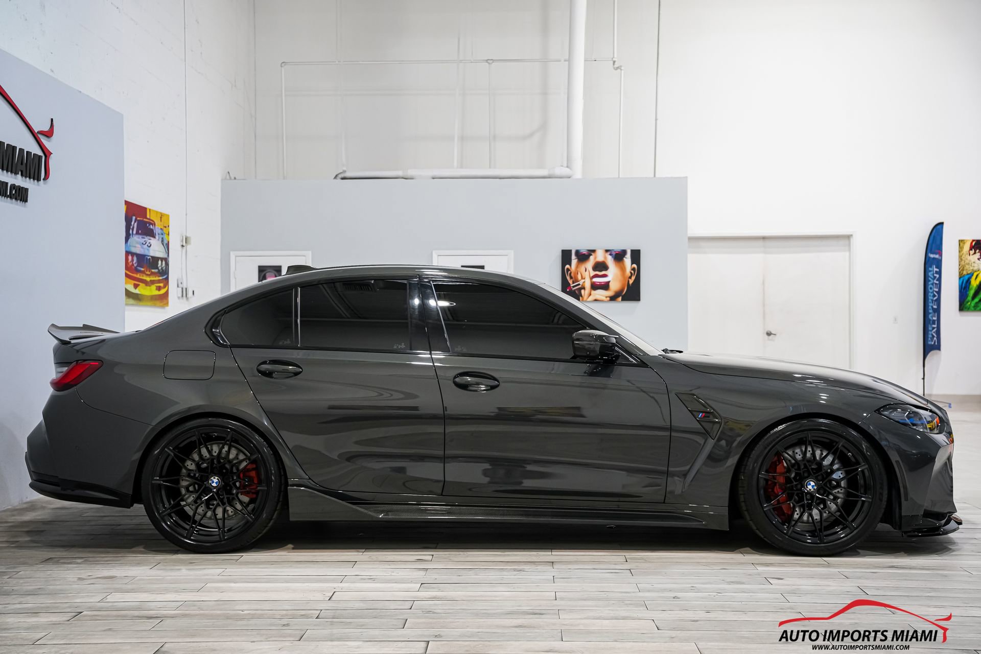 Used 2021 BMW M3 w/ Parking Assistance Package RWD image 33