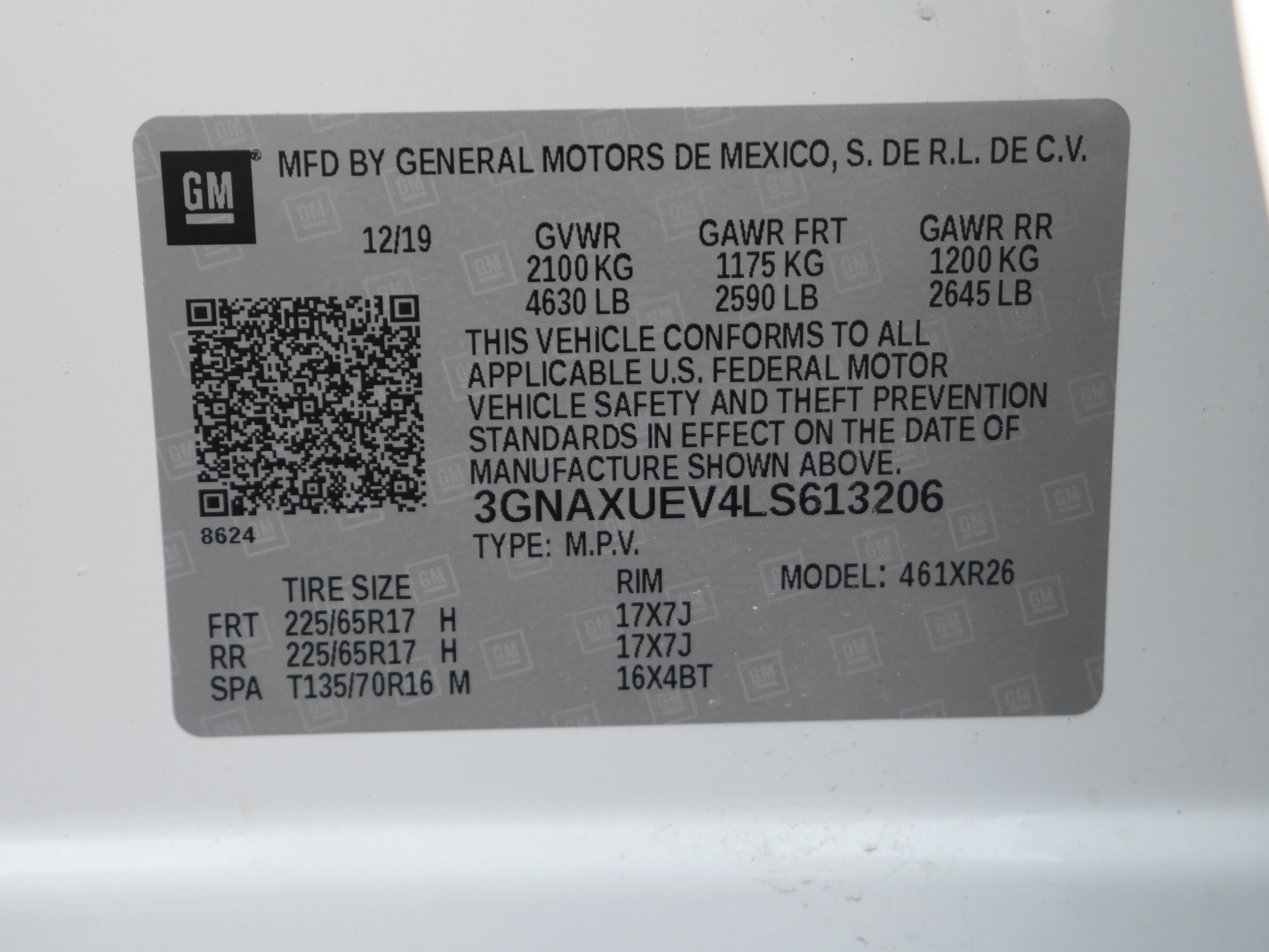 Certified 2020 Chevrolet Equinox LT AWD/4WD image 32