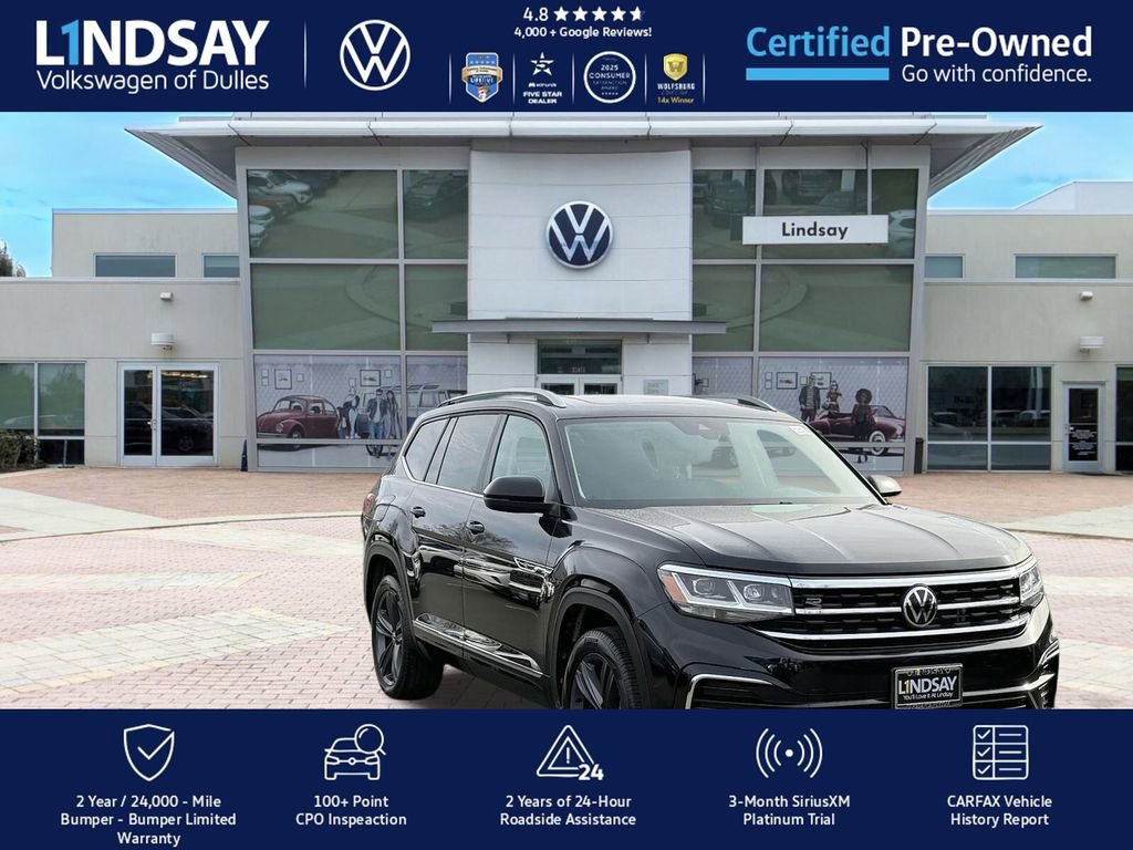 Certified 2022 Volkswagen Atlas SEL R-Line