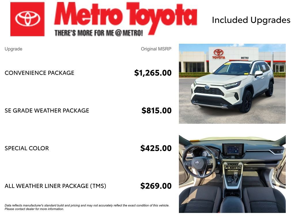 Certified 2022 Toyota RAV4 SE w/ Convenience Package AWD/4WD image 4