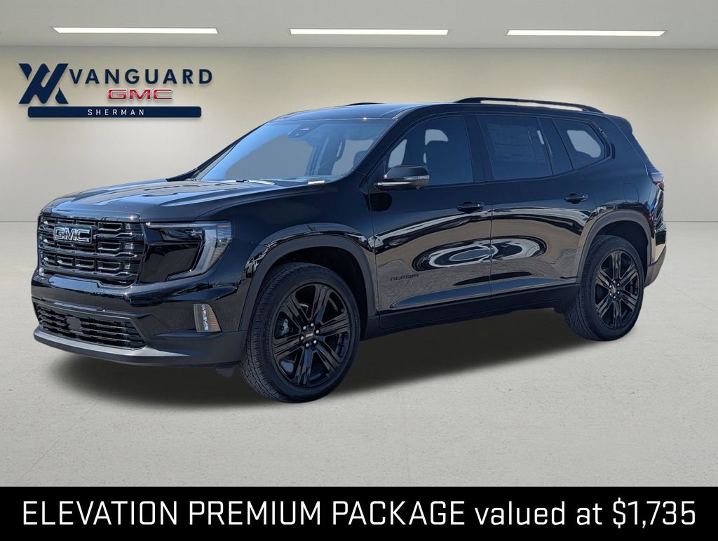 New 2026 GMC Acadia Elevation w/ Black Edition image 4