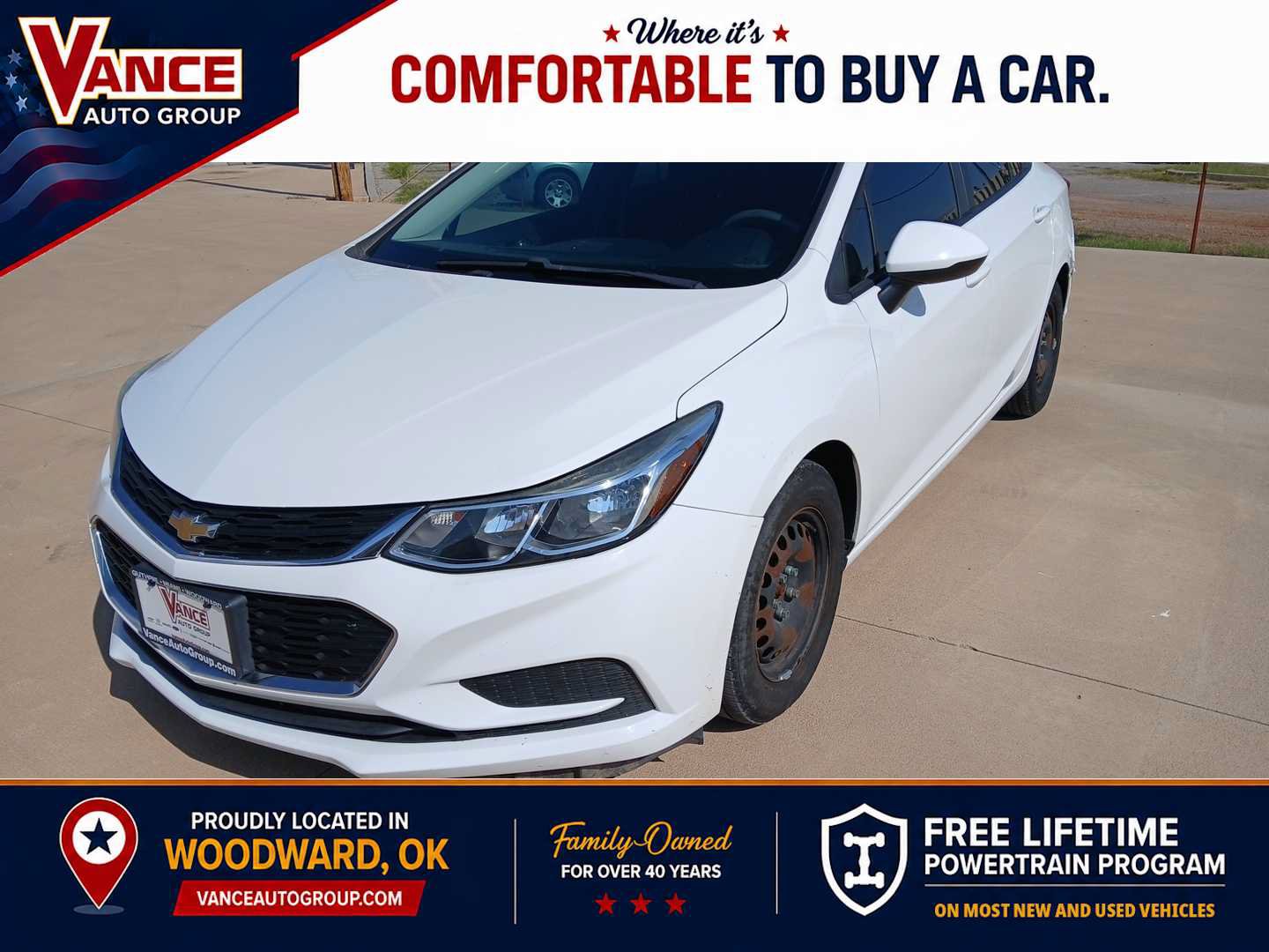 Used 2017 Chevrolet Cruze LS FWD image 1