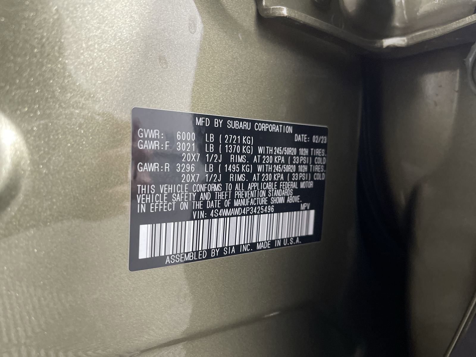 Used 2023 Subaru Ascent Touring image 12