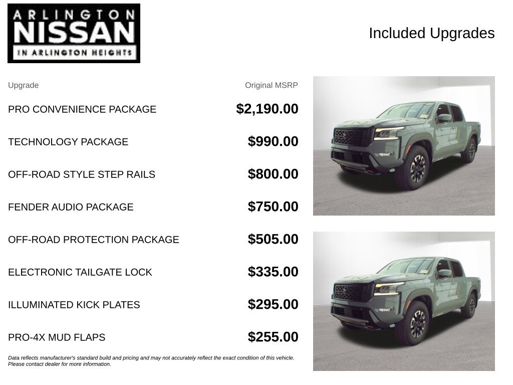 Used 2023 Nissan Frontier PRO-4X w/ Pro Convenience Package AWD/4WD image 4