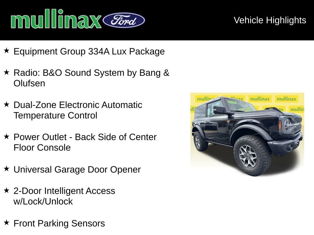 New 2025 Ford Bronco Badlands image 15