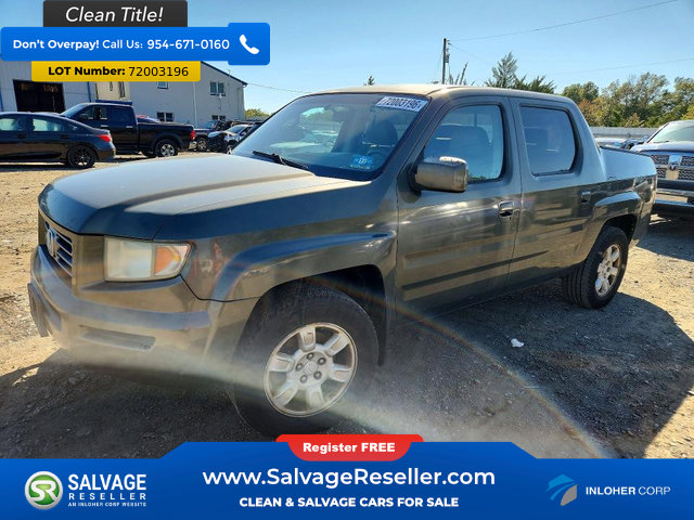 Used 2006 Honda Ridgeline RTS