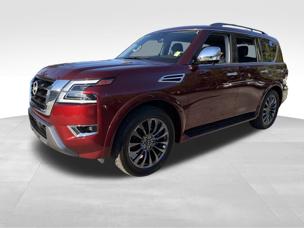 Certified 2024 Nissan Armada Platinum w/ Captain's Chairs Package video 3