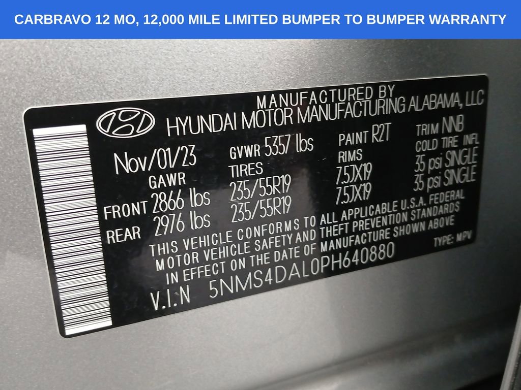 Used 2023 Hyundai Santa Fe Limited image 35