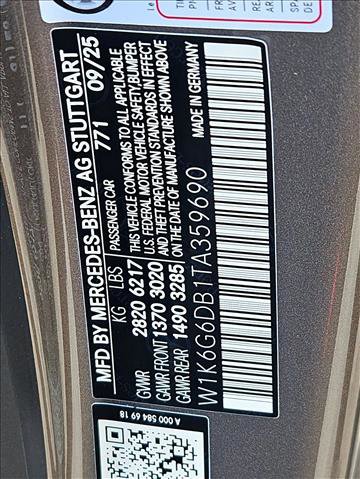 New 2026 Mercedes-Benz S 500 4MATIC image 17