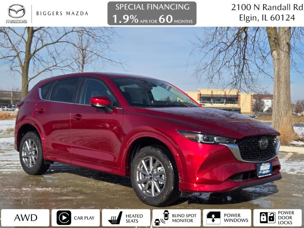 New 2025 MAZDA CX-5 AWD 2.5 S w/ Select Package