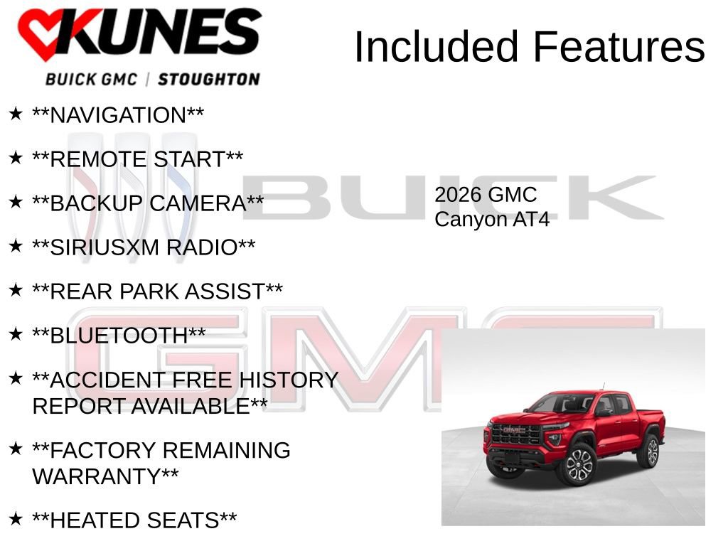 New 2026 GMC Canyon AT4 image 2
