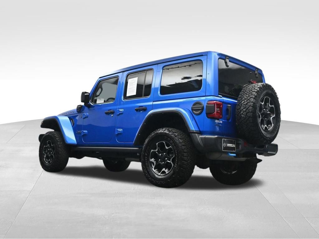 Used 2021 Jeep Wrangler Unlimited Rubicon 4xe w/ Cold Weather Group AWD/4WD image 30
