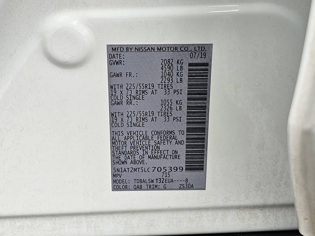 Used 2020 Nissan Rogue SL w/ Premium Package FWD image 32