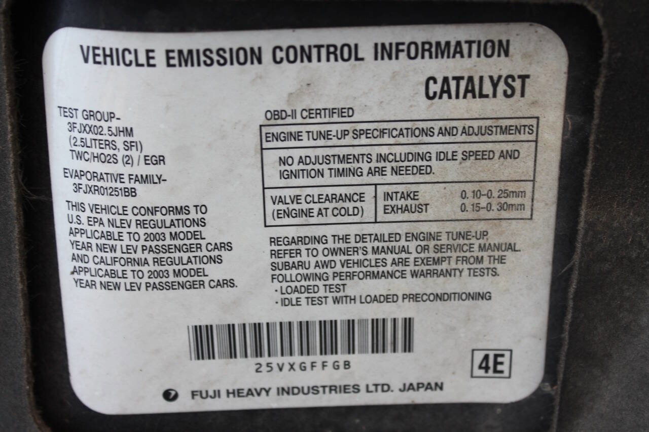 Used 2003 Subaru Baja image 19