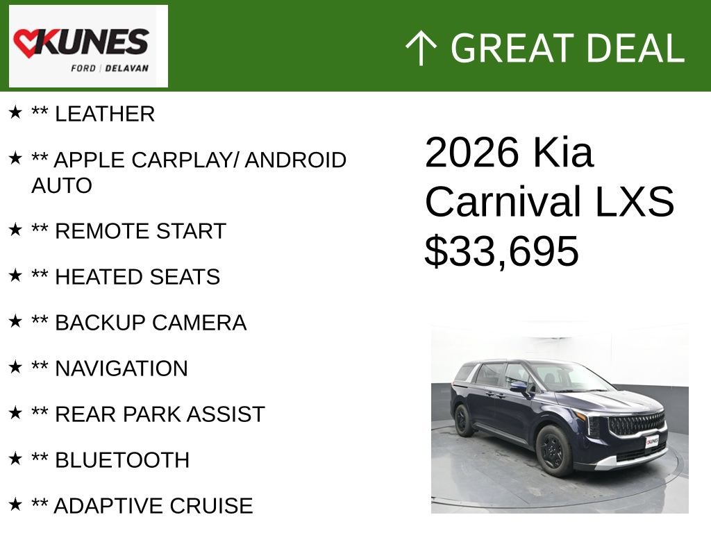 Used 2026 Kia Carnival FWD image 2