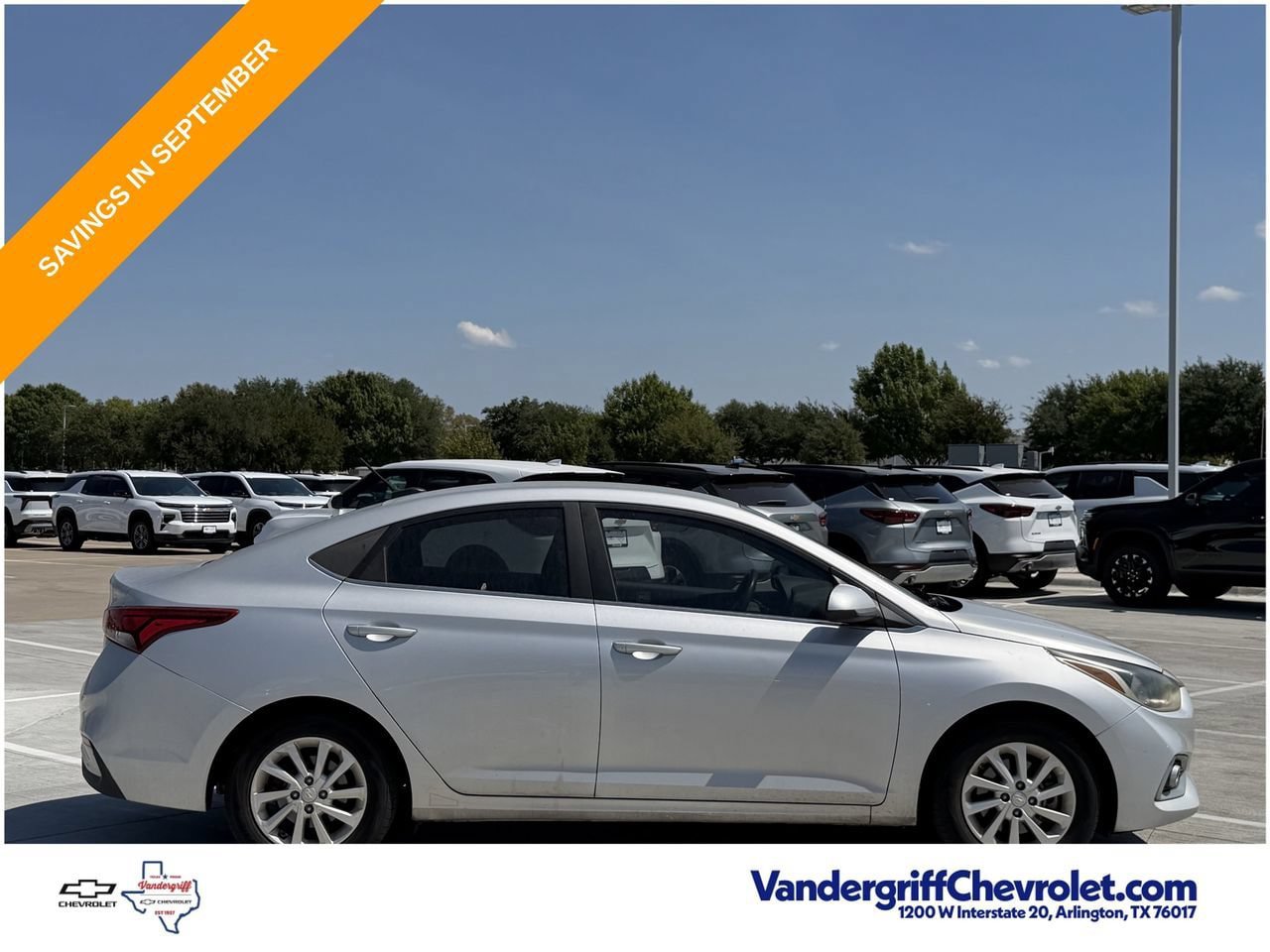 Used 2020 Hyundai Accent SEL w/ Cargo Package FWD image 3