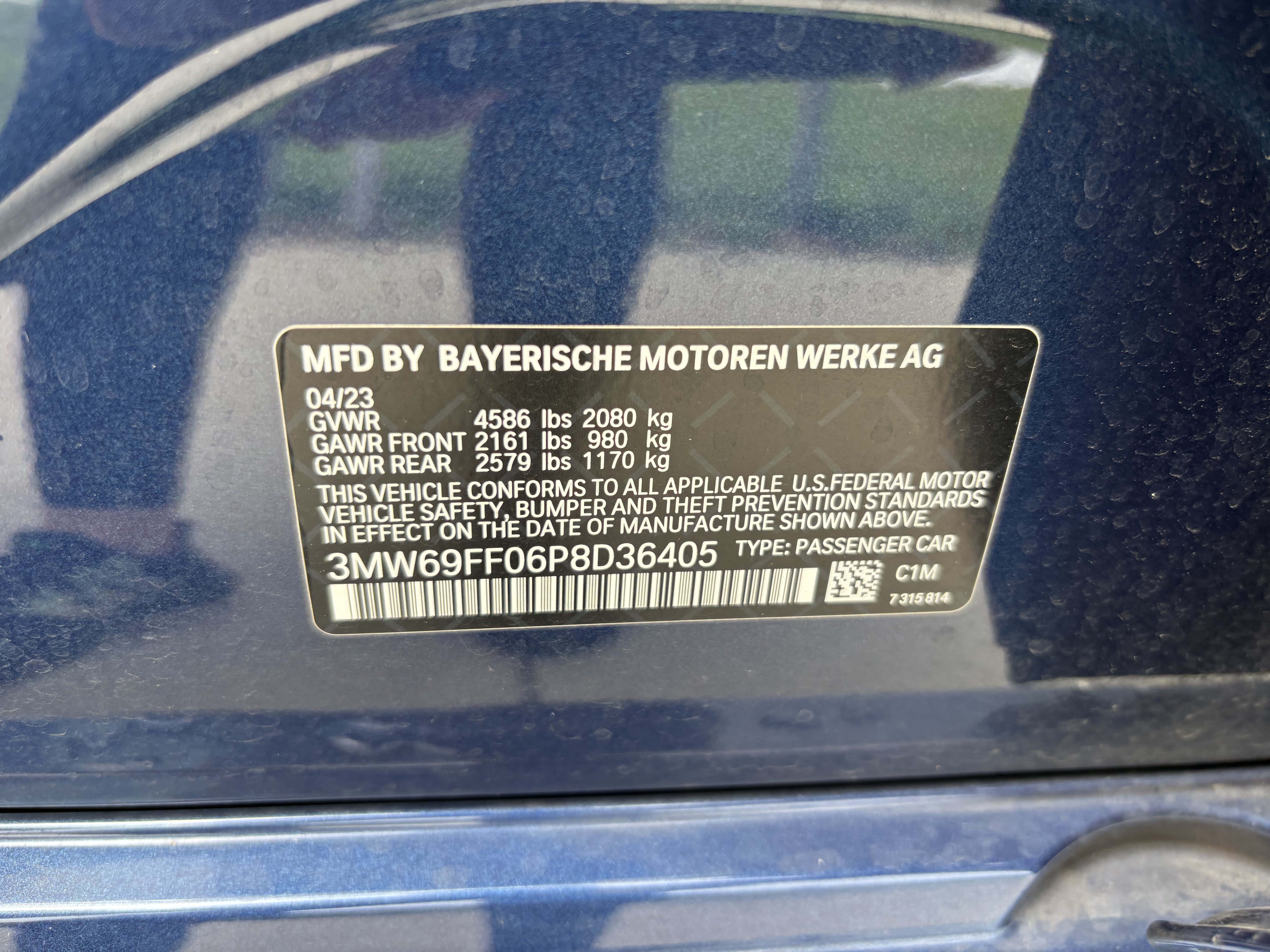 Certified 2023 BMW 330i Sedan w/ Driving Assistance Package RWD image 37